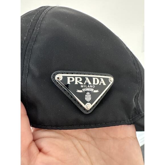 Prada Re-Nylon Baseball Hat Black Size S main image 6
